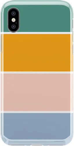 Vista 31 de Casely Funda para iPhone X/XS y I OOP Muestra mixta Diseño clásico ultra delgado