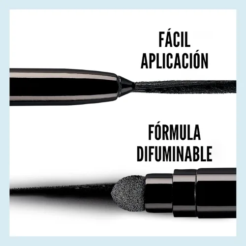 Vista 6 de Maybelline Tattoo Studio - Lápiz de ojos automático de gel impermeable, mezclable, resistente a las manchas, delineador de ojos mate para hasta 36