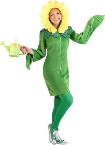 Vista 3 de Fun Costumes Vestido con capucha de flores para mujer