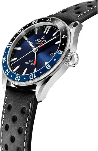 Vista 4 de Reloj de cuarzo Alpiner para hombre, Negro -, Reloj de cuarzo