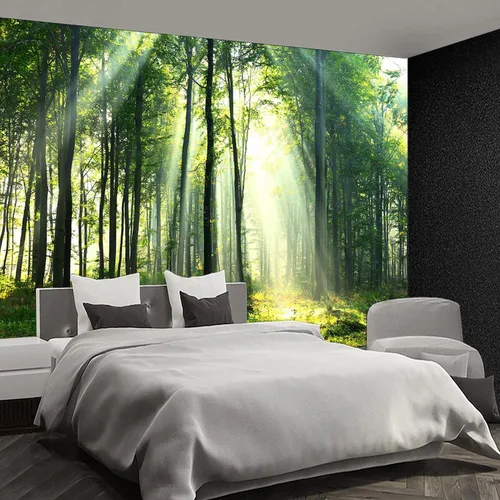 Vista 14 de Papel tapiz espacial 3D para dormitorio, murales de pared extra grandes para sala de estar, 151 x 105 pulgadas (no se puede despegar ni pegar)