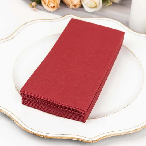 Vista 21 de Efavormart - Paquete de 20 servilletas de papel Airlaid de papel suave con tacto de lino rosa rubor de oro rosa, altamente absorbentes Rosa (Blush)