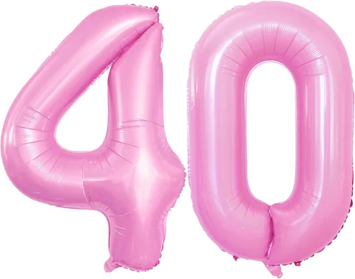 Vista 204 de Goer, conjunto de globos de papel aluminio para decoraciones de cumpleaños, globos de las letras de feliz cumpleaños y de números Oro