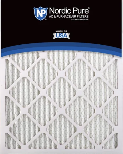 Vista 61 de Nordic Pure Filtros de aire para horno MERV 6 de 16 x 20 x 1 pulgadas (tamaño real: 15 1/2 x 19 1/2 x 3/4), color verde poliéster MERV 6, reduce