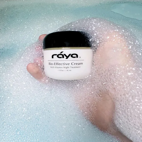 Vista 5 de Raya SPA Crema de noche bio-efectiva Hidratante facial antienvejecimiento de recuperación profunda Reafirmante y reparación de arrugas Cuidado
