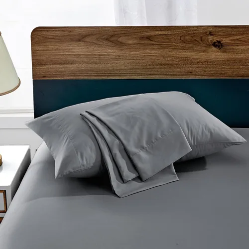 Vista 35 de FreshCulture Fundas de Almohada Beige Tamaño Queen Paquete de 2 - Juego de Fundas de Almohada - Cierre de Sobre - Tela de Microfibra Cepillada Suave