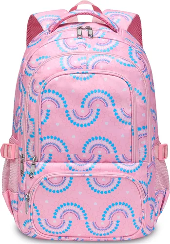 Vista 12 de BLUEFAIRY Mochilas para niños y niñas de 6 a 8 años, 8 a 12 años, mochilas Azul Camo