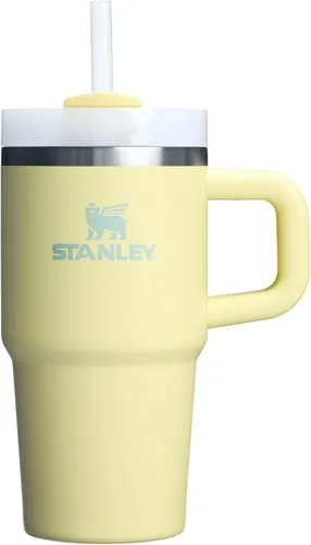Vista 162 de STANLEY Quencher H2.0 Vaso Térmico con asa y pajilla, 64 onzas, tapa Flowstate de 3 posiciones, gran capacidad para viajes y deportes, vaso de acero