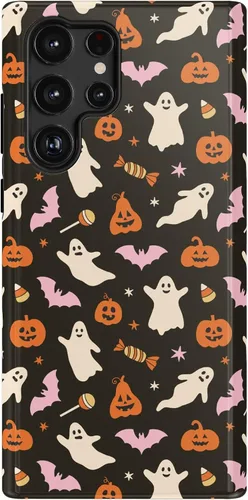 Vista 50 de Casely Funda para Galaxy S9 Postura de cadáver Yoga de esqueleto Diseño protector delgado esencial de doble capa