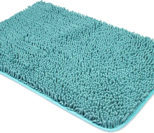 Vista 27 de Yeaban Alfombras pequeñas de baño de felpilla de 12 x 12 pulgadas, absorbentes y lavables, antideslizantes, de felpa y suaves para baño, ducha