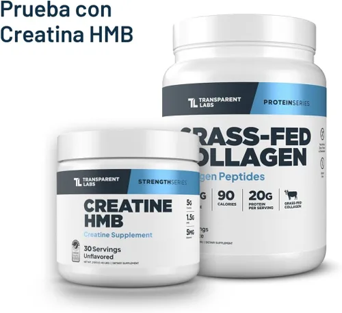 Vista 5 de Transparent Labs - Péptidos de colágeno alimentados con pasto - 30