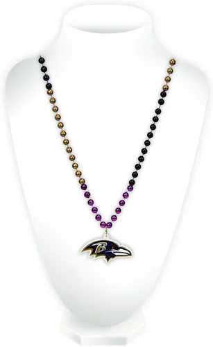 Vista 14 de Rico Industries NFL unisex-adult Team Logo Mardi Gras Style Beads