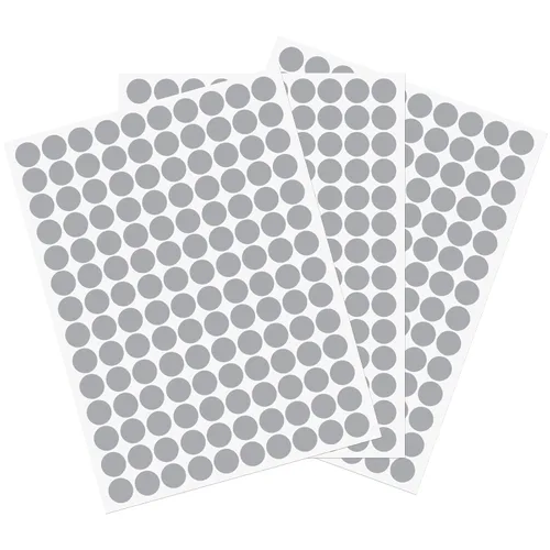 Vista 18 de uxcell 1 Hoja/140 Piezas de Pegatinas para Cubrir Agujeros de Tornillo, 12 mm de Diámetro, PVC Autoadhesivas, Tapas a Prueba de Polvo para Muebles