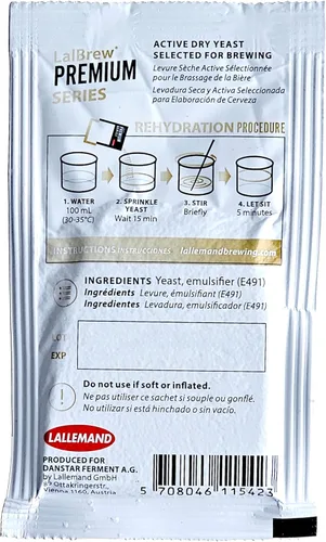 Vista 2 de Lallemand Voss Kveik Ale Levadura - LalBrew 0.39 oz Sachet