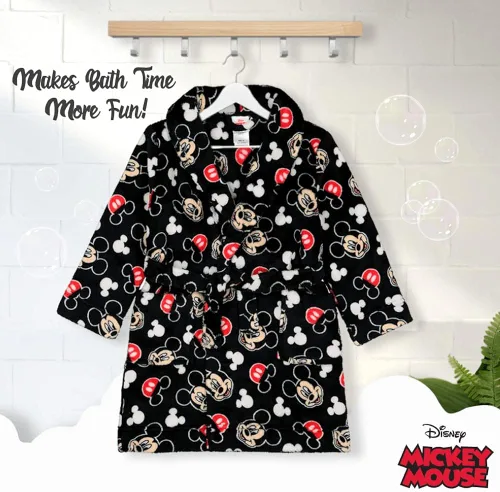 Vista 5 de Disney Bata de baño Mickey Mouse para niños