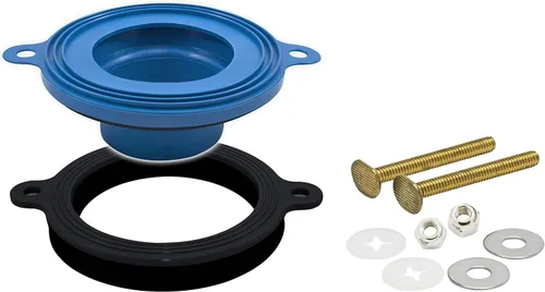Vista 6 de Fluidmaster 7530 Universal Better Than Wax - Sello de inodoro sin cera, junta de taza de inodoro que se adapta a cualquier desagüe