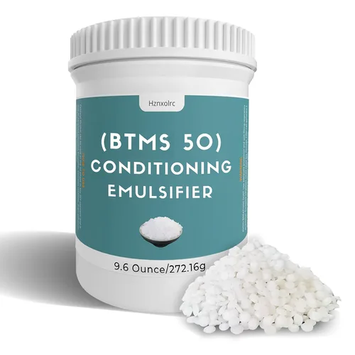 Vista 9 de Emulsionante acondicionador BTMS 50 de 3 onzas para hacer acondicionador sin enjuague, gránulos emulsionantes acondicionadores BTMS 50 premium
