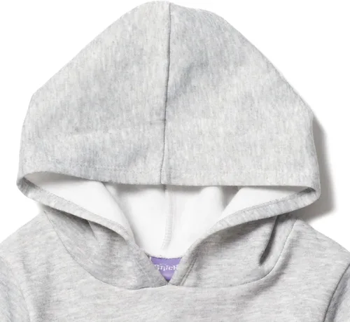 Vista 5 de Disney Lilo & Stitch - Sudadera con capucha para niñas de rizo francés cruzado para niños pequeños y grandes