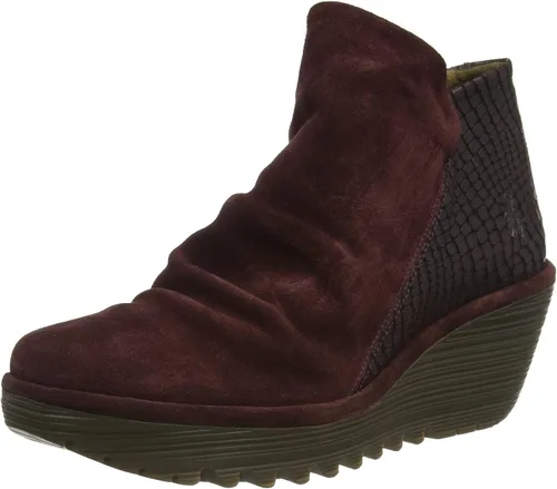 Vista 18 de Botas Yip para mujer de FLY London. Negro (black Mousse)