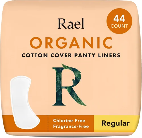 Vista 8 de Rael Panty Liners para mujer, funda de algodón orgánico (extra largo, 60 unidades) Pantiliners extra largos diarios, forro sanitario, absorción