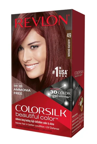 Vista 21 de Revlon Colorsilk Beautiful Color, castaño dorado medio [46] 1 unidad (paquete de 4)