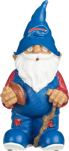 Vista 12 de NFL Resin 11.5" Team Logo Outdoor Garden Statue Gnome