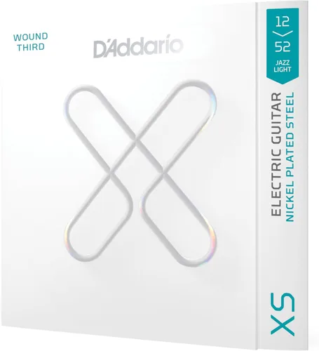 Vista 16 de D'Addario - Cuerdas de guitarra eléctrica con revestimiento de níquel XS, XSE1156, calibre Med Top/X-Heavy Bottom 11-56, juego de 6 cuerdas, paquete