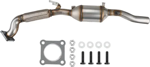 Vista 28 de PHILTOP Convertidor Catalítico de Ajuste Directo para Murano 2009 2010 2011 2012 2013 2014 3.5L, Cáscara de Acero Inoxidable Aluminio 203-1010
