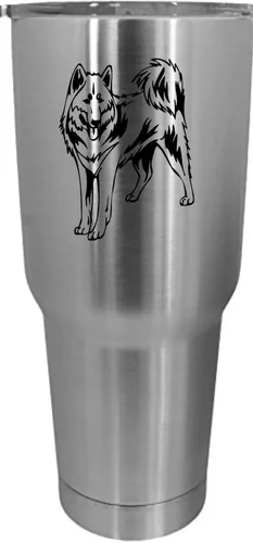 Vista 427 de Cairn Terrier - Vaso grabado con temática de perro, 30 onzas