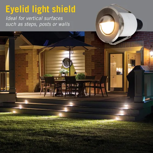 Vista 6 de Armacost Lighting - Mini-empotrable LED luz de disco regulable suave blanco brillante (3000 K) (Serie 1) 211125