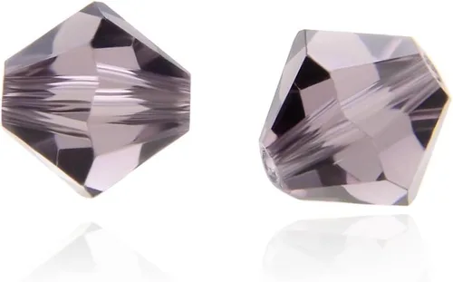 Vista 16 de Adabele - 200 cuentas de cristal bicono sueltas y facetadas pequeñas de 0.16 pulgadas, color ámbar, compatibles con cristales de Swarovski 5301/5328