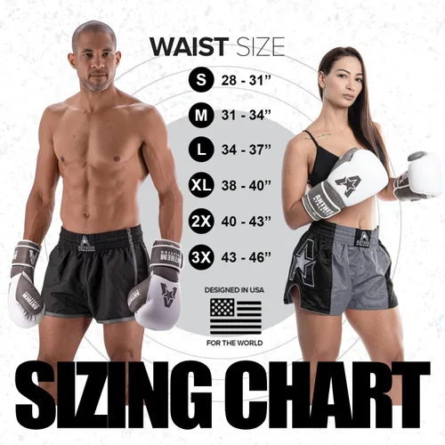 Vista 5 de Anthem Athletics Resolute Muay Thai Shorts - Pantalones cortos de boxeo para hombre y mujer