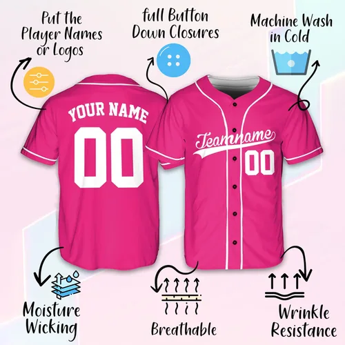 Vista 2 de Camiseta de béisbol personalizada, camiseta de béisbol personalizada, uniforme deportivo para hombres, mujeres, adultos y niños, haz tus propias
