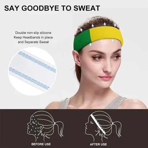 Vista 5 de Utrecht (Province) Flag Headband Hairband Non-Slip Turban Fashion Sports Sweat-Absorbing Headband Hair Accessories
