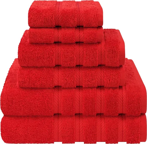 Vista 12 de American Soft Linen - Juego de toallas de 3 piezas, 1 toalla de baño, 1 toalla de mano y 1 toalla pequeña, 100% algodón turco para baño, juego