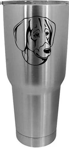 Vista 5 de Cairn Terrier - Vaso grabado con temática de perro, 30 onzas
