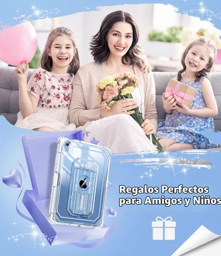 Vista 7 de Cantis Funda para iPad A16 de 11 pulgadas 2025/iPad de 10ª generación 2022 (10.9 pulgadas) con protector de pantalla y soporte para lápices, funda