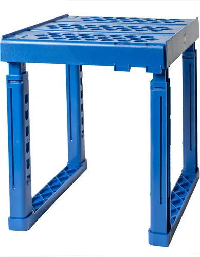 Vista 14 de Piffny Estante Organizador para Casilleros, Ancho y Altura Ajustables, Apilable, Estante Ideal para Casilleros de Escuela, Oficina, Gimnasio