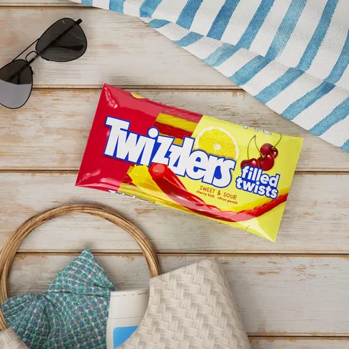 Vista 5 de TWIZZLERS Bolsas de dulces y agrios Fills, 11 onzas (12 unidades)