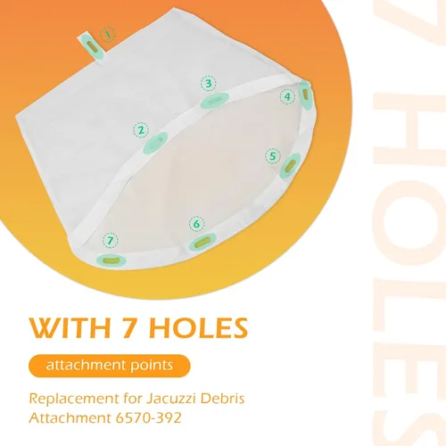 Vista 4 de 6570-392 - Reemplazo de accesorios de desechos para jacuzzi jacuzzi, se adapta a modelos de colección de fabricación de 2002 a 2013 (paquete de 2)