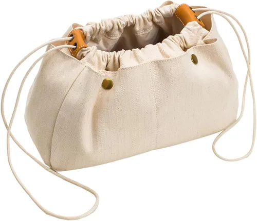 Vista 9 de Divisor de bolsa de lona de algodón Organizador Insertar bolso grande Bolso extra grande (L)