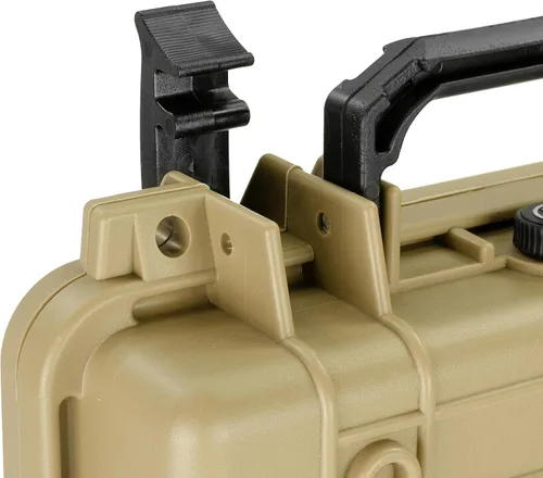 Vista 7 de Bushnell Funda rígida compacta impermeable de 11.6 pulgadas para binoculares, óptica, equipos, a prueba de golpes y listo para la TSA (bronceado)