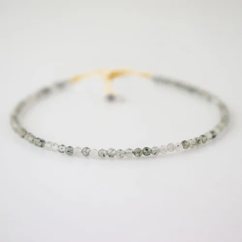 Vista 18 de Gemstone Beads Bracelet Gold 1