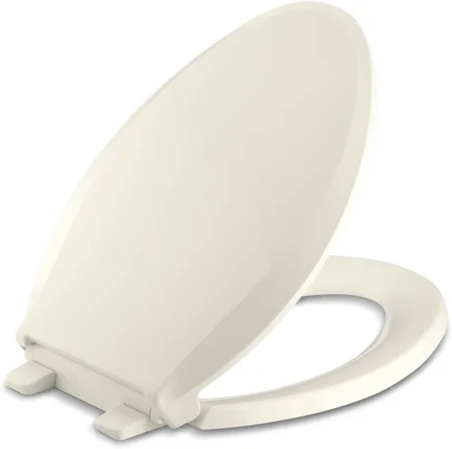 Vista 22 de KOHLER 4639-RL-0 Cachet ReadyLatch Asiento de inodoro redondo con cierre suave, color blanco