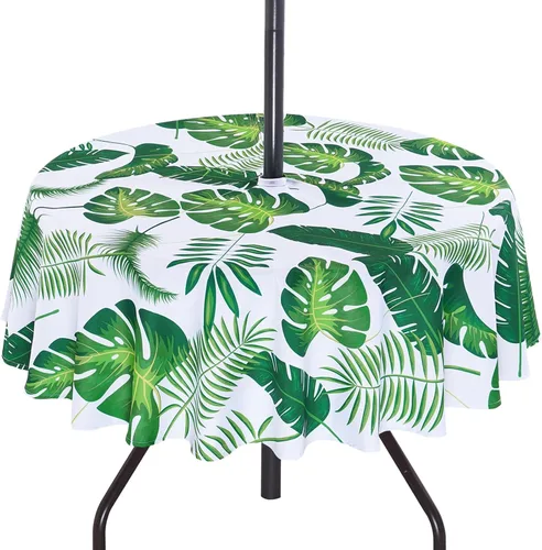 Vista 42 de Poise3EHome - Mantel impermeable antiderrames para exteriores e interiores, para camping, picnic, té de la tarde, asados, flores