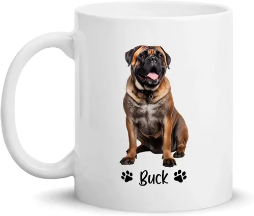Vista 22 de Taza de café personalizada Golden Retriever con nombre para mamá o papá del perro, regalo personalizado para los amantes de los perros, taza de Taza