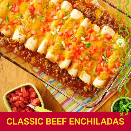 Vista 8 de Old El Paso Condimento para tacos, original, tamaño grande, 6.25 oz.