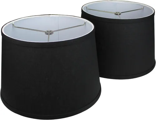 Vista 25 de FenchelShades.com - Juego de 2 pantallas de lámpara de 10 pulgadas de diámetro superior x 12 pulgadas de diámetro inferior x 8 pulgadas de altura