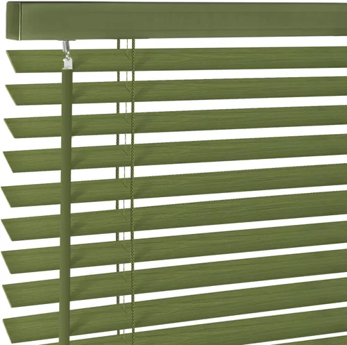 Vista 40 de Persianas de madera real de 2 pulgadas para ventanas de interior, persianas venecianas opacas de madera maciza, tamaño personalizado, color cereza