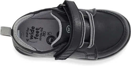 Vista 5 de Stride Rite 360 Ethan - Tenis para niño Negro